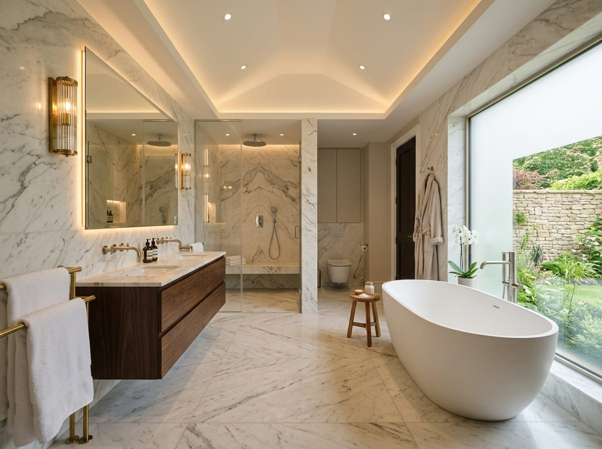 Custom Bathroom Renovation in Hampshire