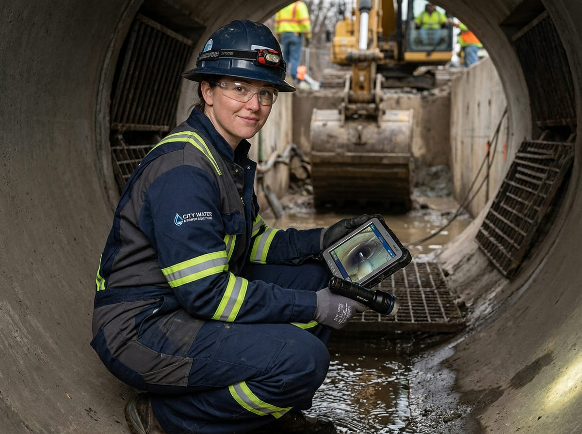 Sewer Line Inspection & Replacement in Hampshire